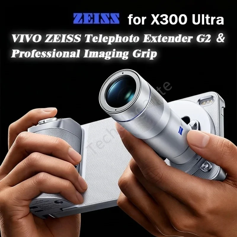 Original For vivo X300 Ultra ZEISS Extender G2&Grip –8.7x Zoom,200MP, Pro Camera Kit
Original For vivo X300 Ultra ZEISS Extender G2&Grip –8.7x Zoom,200MP, Pro Camera Kit