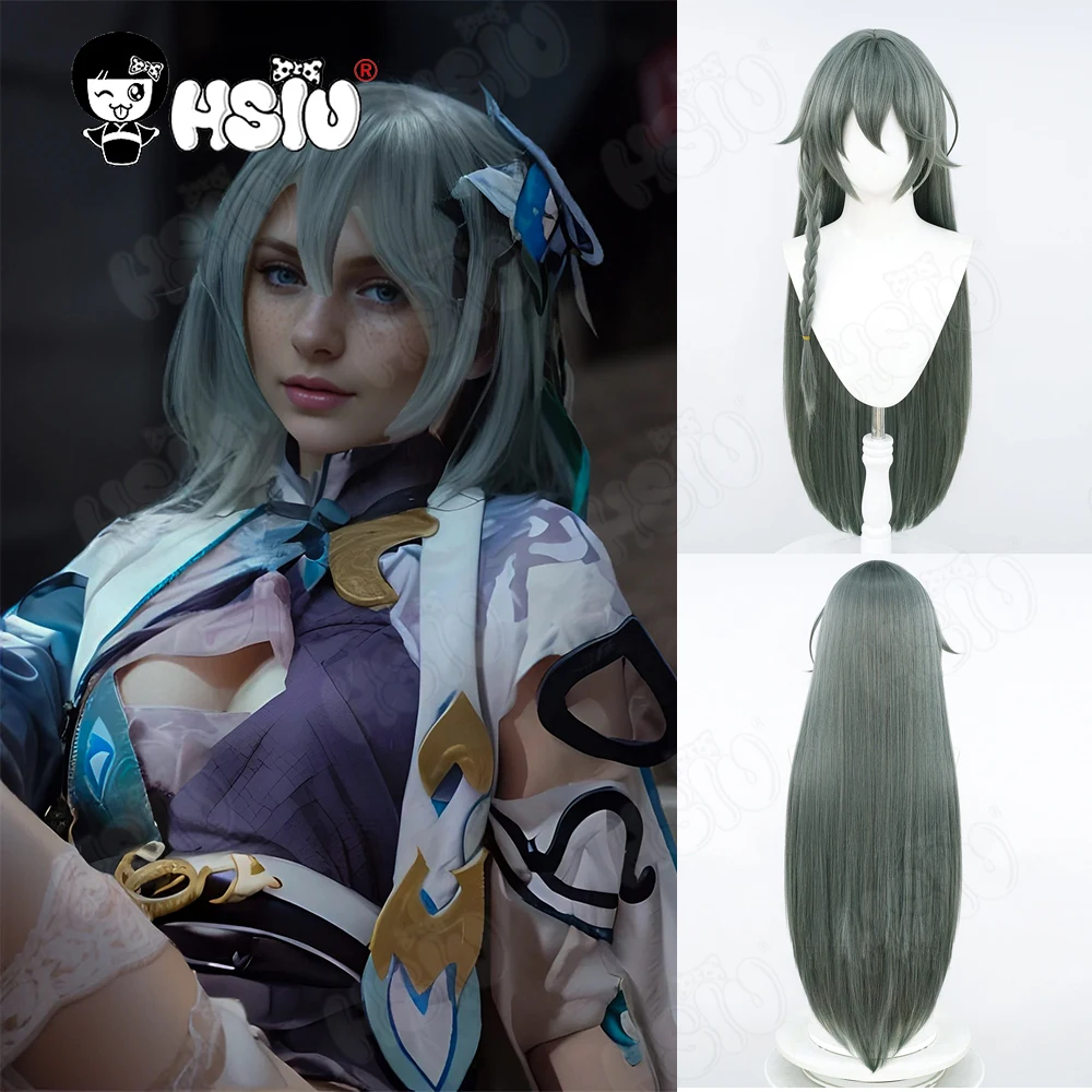 Vita Cosplay Wig Fiber synthetic wig「HSIU」90CM gray blue long Wig+Wig cap Game Honkai Impact 3 Vita Cosplay Wig
Vita Cosplay Wig Fiber synthetic wig「HSIU」90CM gray blue long Wig+Wig cap Game Honkai Impact 3 Vita Cosplay Wig