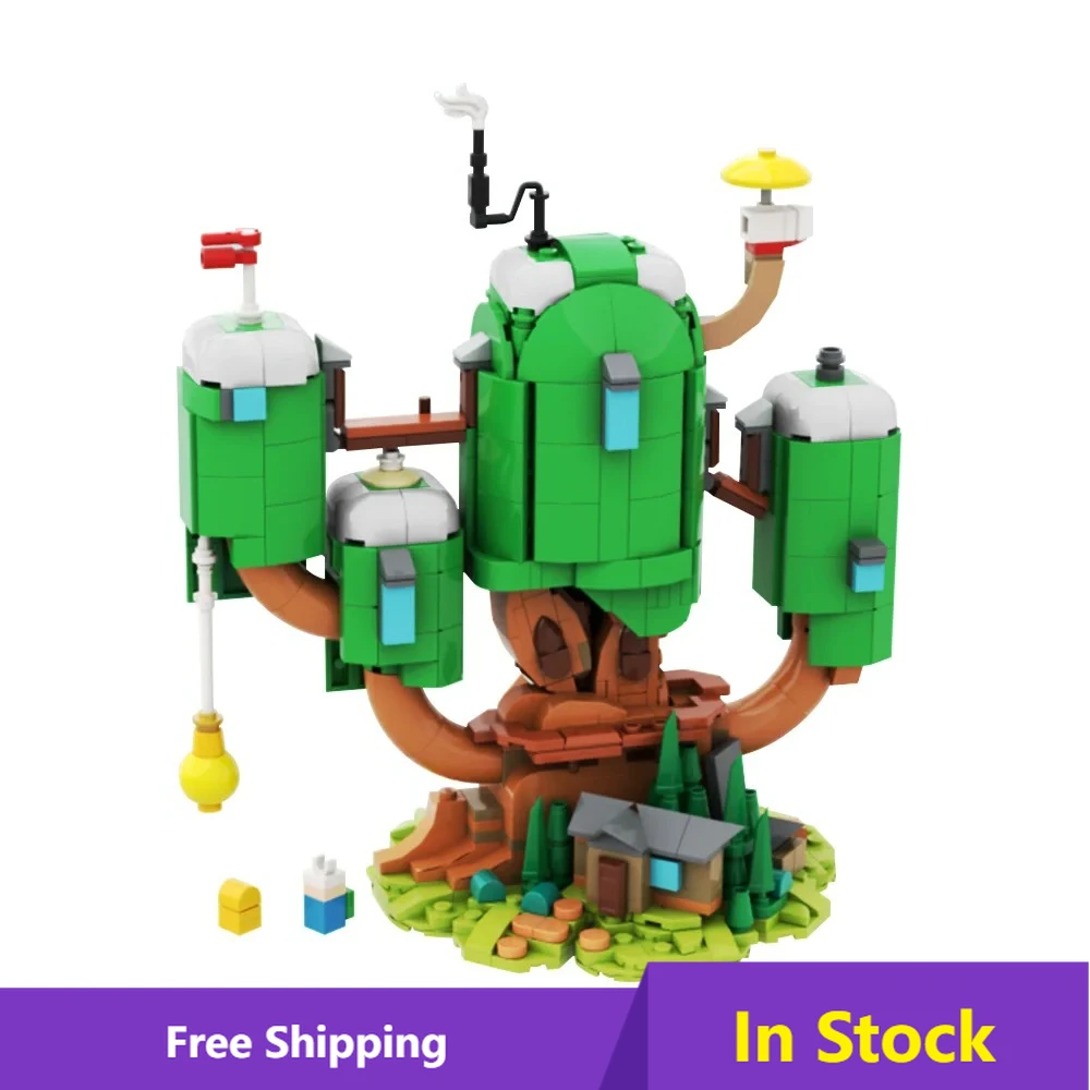 Набор строительных блоков Finn & Jake's Treehouse, приключения, мультфильм, аниме, сцена, архитектура, игрушки для детей, подарки на день рождения
Набор строительных блоков Finn & Jake's Treehouse, приключения, мультфильм, аниме, сцена, архитектура, игрушки для детей, подарки на день рождения