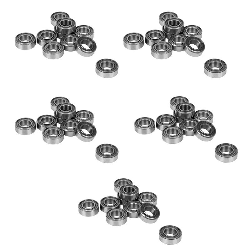 50Pcs Miniature Rubber Sealed Metal Shielded Metric Ball Bearing, MR126 ZZ 6 x 12 x 4MM
50Pcs Miniature Rubber Sealed Metal Shielded Metric Ball Bearing, MR126 ZZ 6 x 12 x 4MM