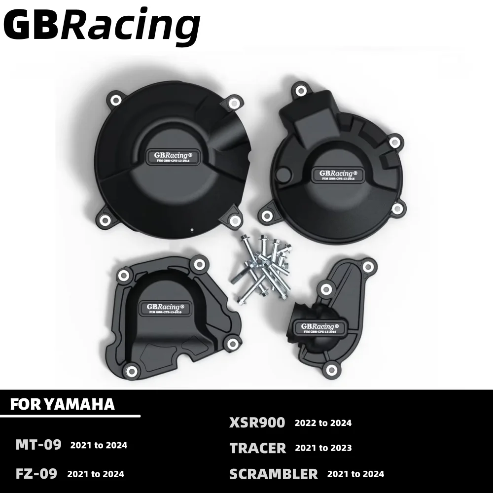 GBRacing MT-09/FZ-09 2021-2024 For YAMAHA Motorcycle Parts, Clutch, Water Pump, Transmission, Engine Protective Cover
GBRacing MT-09/FZ-09 2021-2024 For YAMAHA Motorcycle Parts, Clutch, Water Pump, Transmission, Engine Protective Cover