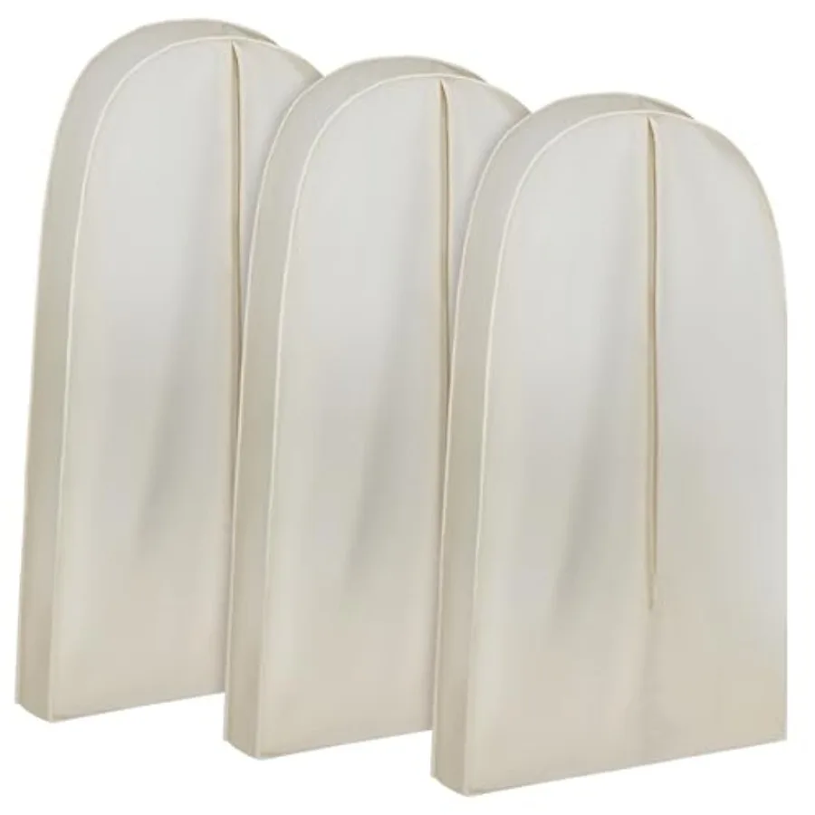 Pcs Acid Free Cotton Muslin Suit Garment Bag Long Dress Suit Storage Box Closet Organizer for Suits, Coats, Travel Bag
Pcs Acid Free Cotton Muslin Suit Garment Bag Long Dress Suit Storage Box Closet Organizer for Suits, Coats, Travel Bag