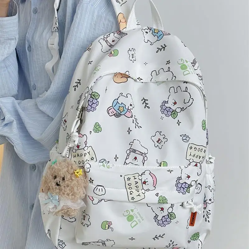 Kawaii японский Sle Dog Print цр Большая школьная сумка Capaci для девочек Милая мультяшная двухобрастающая сумка из мягкого материала Com...
Kawaii японский Sle Dog Print цр Большая школьная сумка Capaci для девочек Милая мультяшная двухобрастающая сумка из мягкого материала Com...