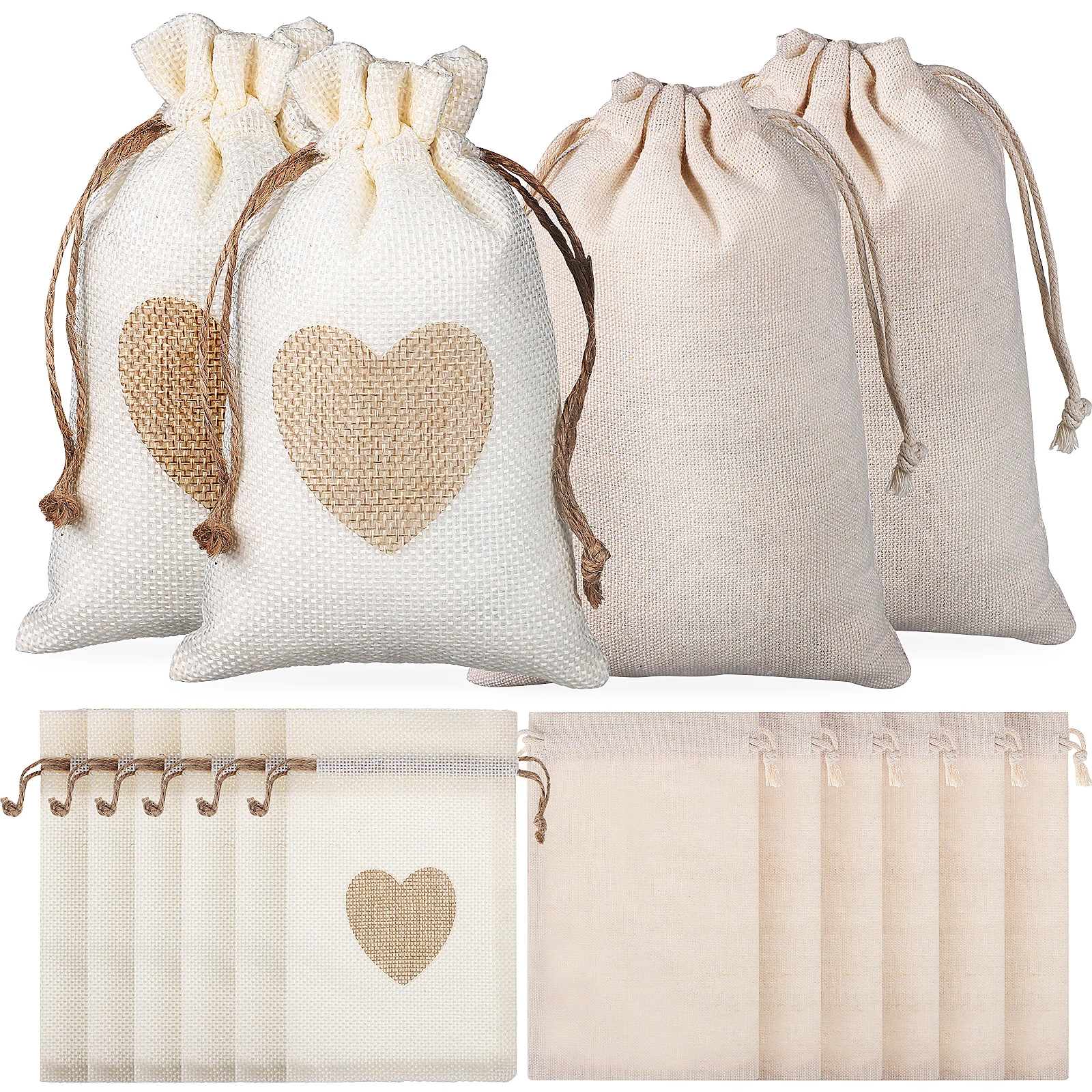 24 Pcs Cotton Drawstring Bags 10x15cm White Muslin Pockets Sturdy Fabric Storage Gift Treat Jewelries Travel Wrap
24 Pcs Cotton Drawstring Bags 10x15cm White Muslin Pockets Sturdy Fabric Storage Gift Treat Jewelries Travel Wrap