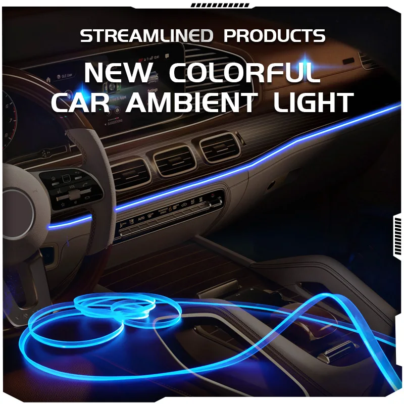 Car Interior Led Strip Light Neon 64 Colors Decorative Lamp For Auto DIY Flexible Ambient Light USB APP Remote Party Atmosphere
Car Interior Led Strip Light Neon 64 Colors Decorative Lamp For Auto DIY Flexible Ambient Light USB APP Remote Party Atmosphere