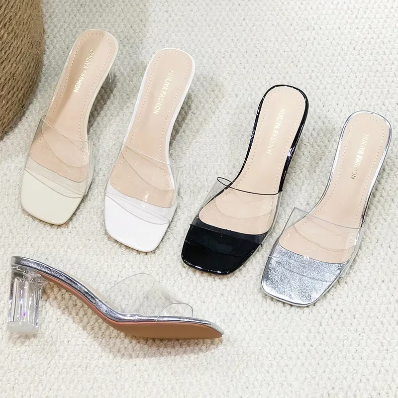 Plus Size 35-43 Women's Shoes Summer Concise Slippers Square Toe Shallow Slippers High Quality Luxury Slippers
Plus Size 35-43 Women's Shoes Summer Concise Slippers Square Toe Shallow Slippers High Quality Luxury Slippers