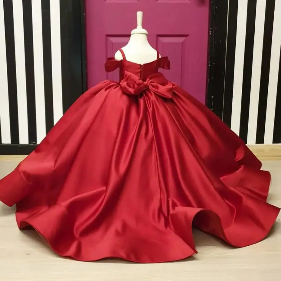 Red Satin Flower Girl Dresses Cute Girl Dress Wedding Party Gown Kid Birthday Dress First Communion Dress Ball Gown
Red Satin Flower Girl Dresses Cute Girl Dress Wedding Party Gown Kid Birthday Dress First Communion Dress Ball Gown