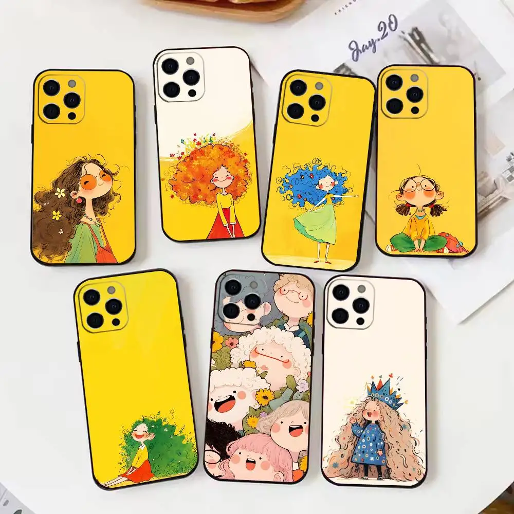 Dreamy Glow Vibe cartoon girl Phone Case For iPhone 17, 16,15,14,13,12,11 X XR Plus,Others Soft Black Cover
Dreamy Glow Vibe cartoon girl Phone Case For iPhone 17, 16,15,14,13,12,11 X XR Plus,Others Soft Black Cover