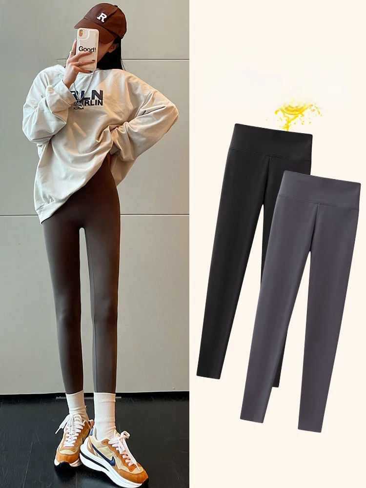 Thiened Fce Yoga Pants Women's High Waist Slim Fit Spring Autumn Winter Sports Bot Casual Long Pants Brand
Thiened Fce Yoga Pants Women's High Waist Slim Fit Spring Autumn Winter Sports Bot Casual Long Pants Brand