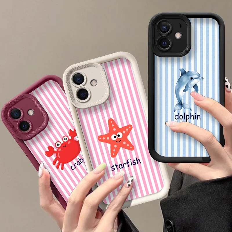 Summer Cool Shark Crab Striped Printed Phone Case for Google Pixel 10 9 8 7 8A 7A Pro XL 9A 5G Anti-drop Soft Cover Cute Fundas
Summer Cool Shark Crab Striped Printed Phone Case for Google Pixel 10 9 8 7 8A 7A Pro XL 9A 5G Anti-drop Soft Cover Cute Fundas