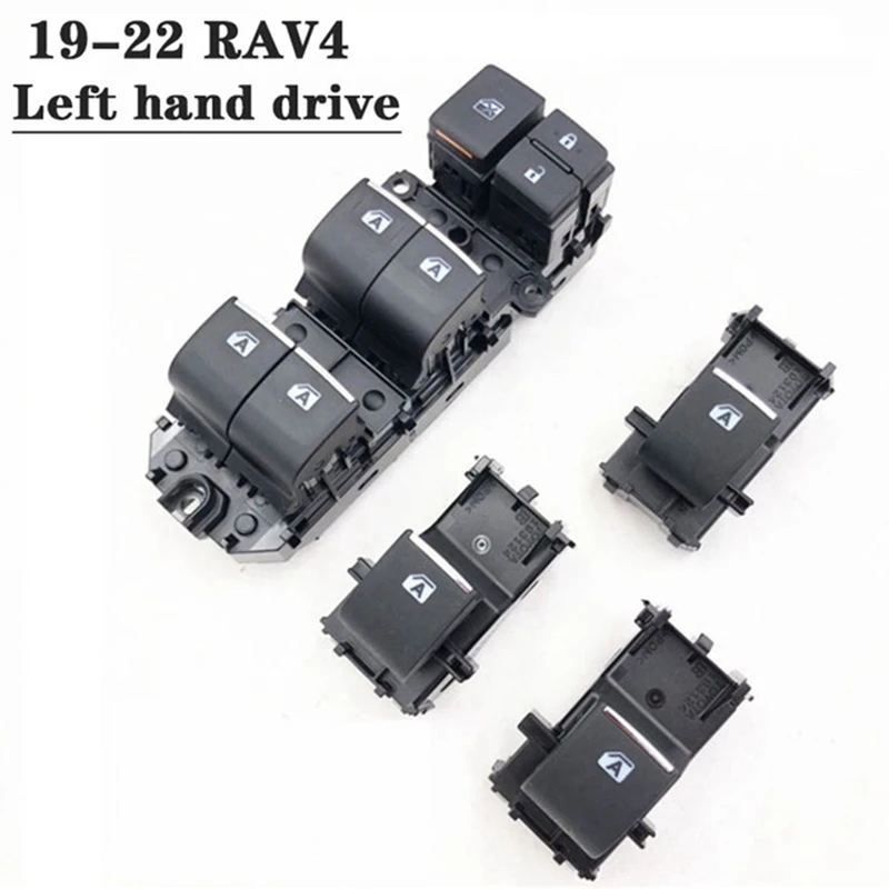 LED Power Single Window Switch Replace LED Power Single Window Switch For Toyota RAV4 2019-2022 Left Driving Backlight
LED Power Single Window Switch Replace LED Power Single Window Switch For Toyota RAV4 2019-2022 Left Driving Backlight