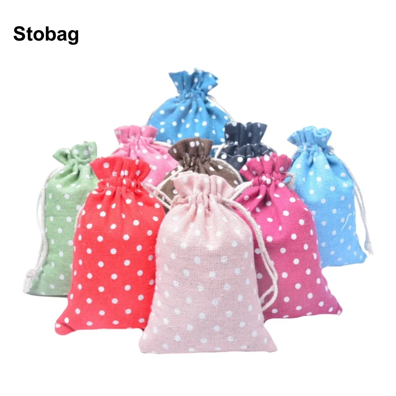 StoBag 5pcs Cotton Dot Linen Bags Drawstring Candy Gift Jewelry Packaging Storage Bundle Pocket Reusable Pouches Party Favors
StoBag 5pcs Cotton Dot Linen Bags Drawstring Candy Gift Jewelry Packaging Storage Bundle Pocket Reusable Pouches Party Favors