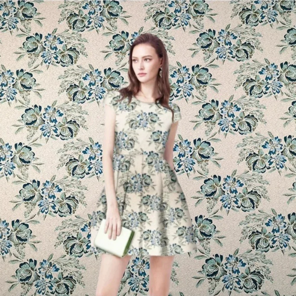 Golden Silk Jacquard Windbreaker Fabric Brand Crisp Suit Suit Brocade Clothes Fabrics Cloth Diy Sew By The Yard
Golden Silk Jacquard Windbreaker Fabric Brand Crisp Suit Suit Brocade Clothes Fabrics Cloth Diy Sew By The Yard