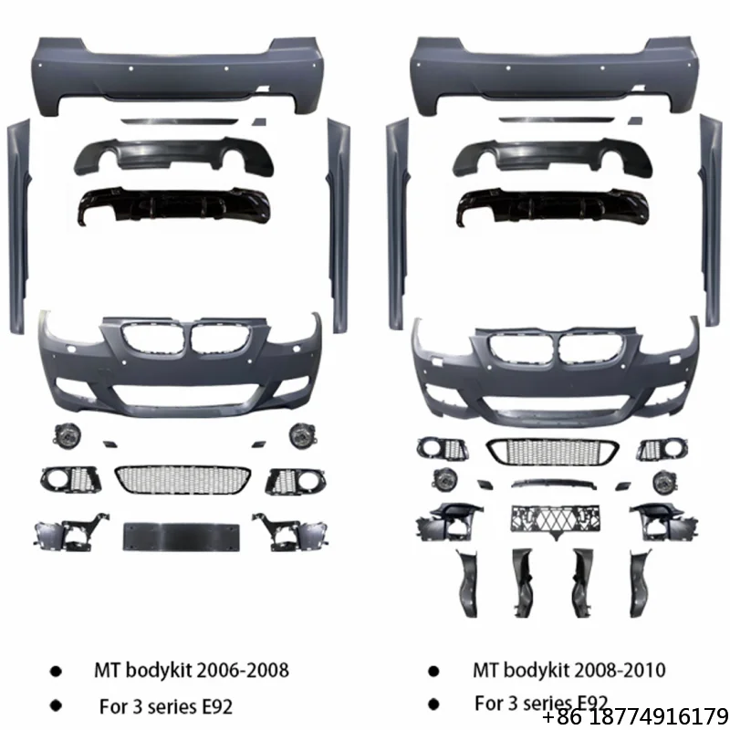 2025 New Style High Quality PP+carbon Fiber 2005-2012 Car Bumpers E90 E92 E93 Refitted M3 M4 Bodykit for 3 Series 318i 328i
2025 New Style High Quality PP+carbon Fiber 2005-2012 Car Bumpers E90 E92 E93 Refitted M3 M4 Bodykit for 3 Series 318i 328i