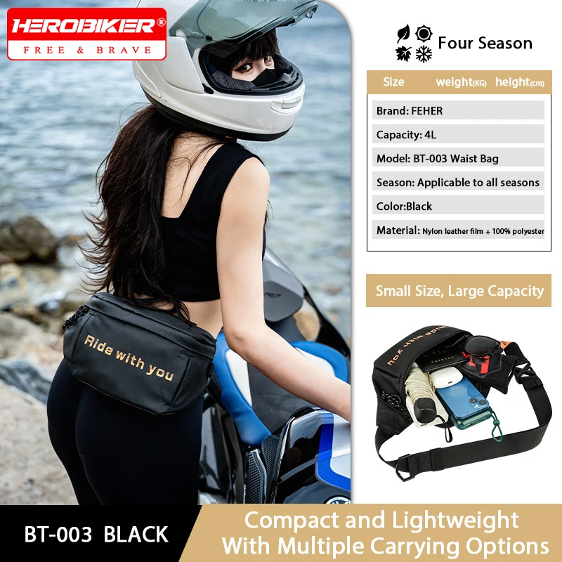 Waterproof Motorcycle Bag Women Wear-resistant Moto Waist Bag Motorbike Cell Phone Bag Travel Bag Moto Accessorie
Waterproof Motorcycle Bag Women Wear-resistant Moto Waist Bag Motorbike Cell Phone Bag Travel Bag Moto Accessorie