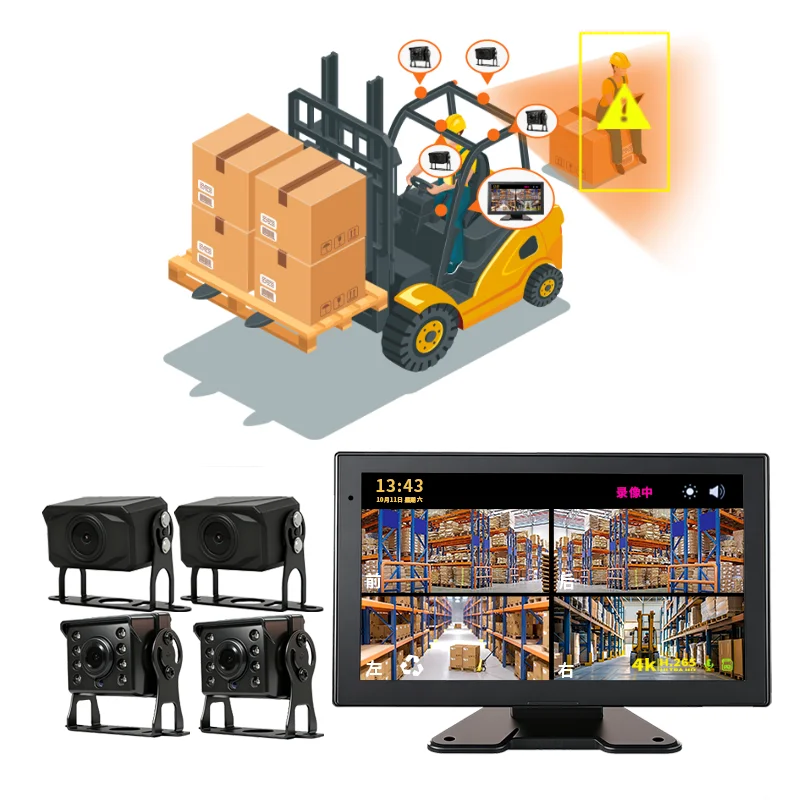 AHD 720P Forklift Anti Collision Human Detection Backup Rear View Reverse AI Camera Bsd Camera Sensor Alert Warehouse China
AHD 720P Forklift Anti Collision Human Detection Backup Rear View Reverse AI Camera Bsd Camera Sensor Alert Warehouse China