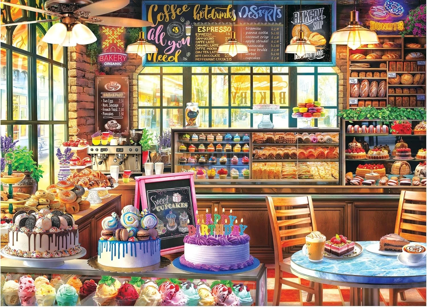 Adult Jigsaw Puzzle The Bakery 1000/500/300/120 Pieces Landscape Puzzle Birthday Gift Coffee Shop Decor Entertainment Toy Gift
Adult Jigsaw Puzzle The Bakery 1000/500/300/120 Pieces Landscape Puzzle Birthday Gift Coffee Shop Decor Entertainment Toy Gift