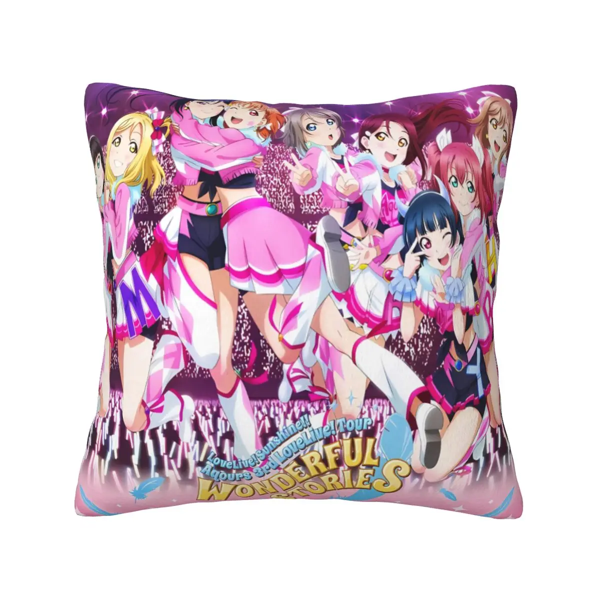 Velvet Pillowcases for All Seasons Love Live! Sunshine Breathable and Stylish Pillow Covers for Home and Hotel Use
Velvet Pillowcases for All Seasons Love Live! Sunshine Breathable and Stylish Pillow Covers for Home and Hotel Use