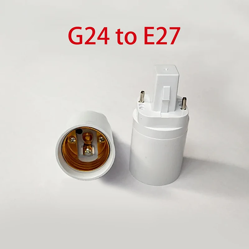 G24 to E27 LED Socket Adapter-Flexible BendableLampBase Converter,DIY BulbHolderExtension for Recessed Lighting&Ceiling Fixtures
G24 to E27 LED Socket Adapter-Flexible BendableLampBase Converter,DIY BulbHolderExtension for Recessed Lighting&Ceiling Fixtures