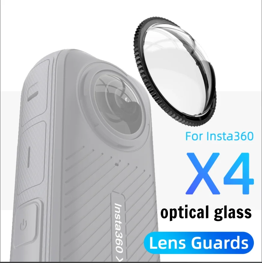 Lens Guard For Insta360 X4 Sports Camera Rotating Optical Tempered Glass/PC Lens Protective lens guards Accessoriess
Lens Guard For Insta360 X4 Sports Camera Rotating Optical Tempered Glass/PC Lens Protective lens guards Accessoriess