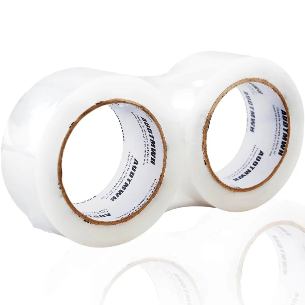 Packing Tape Refills, Clear, Packaging Tape Heavy Duty Designed for Moving, Shipping and Packing, Mailing,1.88" x 60 yds, 2 Rolls
Packing Tape Refills, Clear, Packaging Tape Heavy Duty Designed for Moving, Shipping and Packing, Mailing,1.88" x 60 yds, 2 Rolls