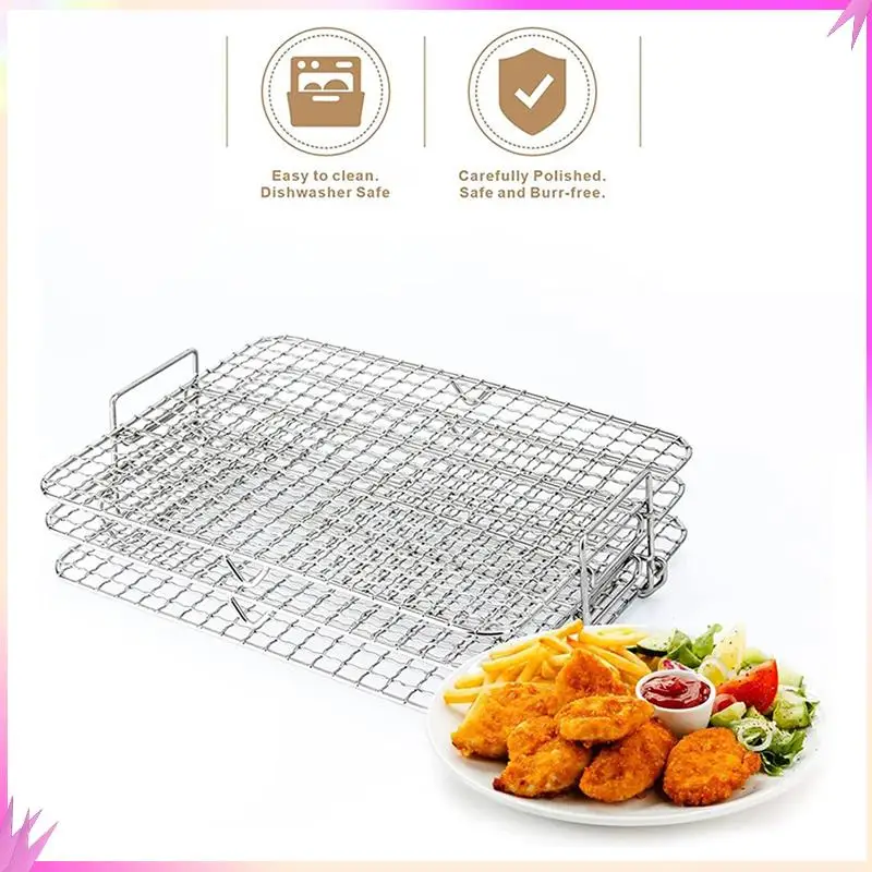 B50C 2X подставка для фритюрницы для Ninja Foodi Grill XL, многослойная стойка для дегидратора, подставка для тостов, аксессуары для фритюрницы
B50C 2X подставка для фритюрницы для Ninja Foodi Grill XL, многослойная стойка для дегидратора, подставка для тостов, аксессуары для фритюрницы