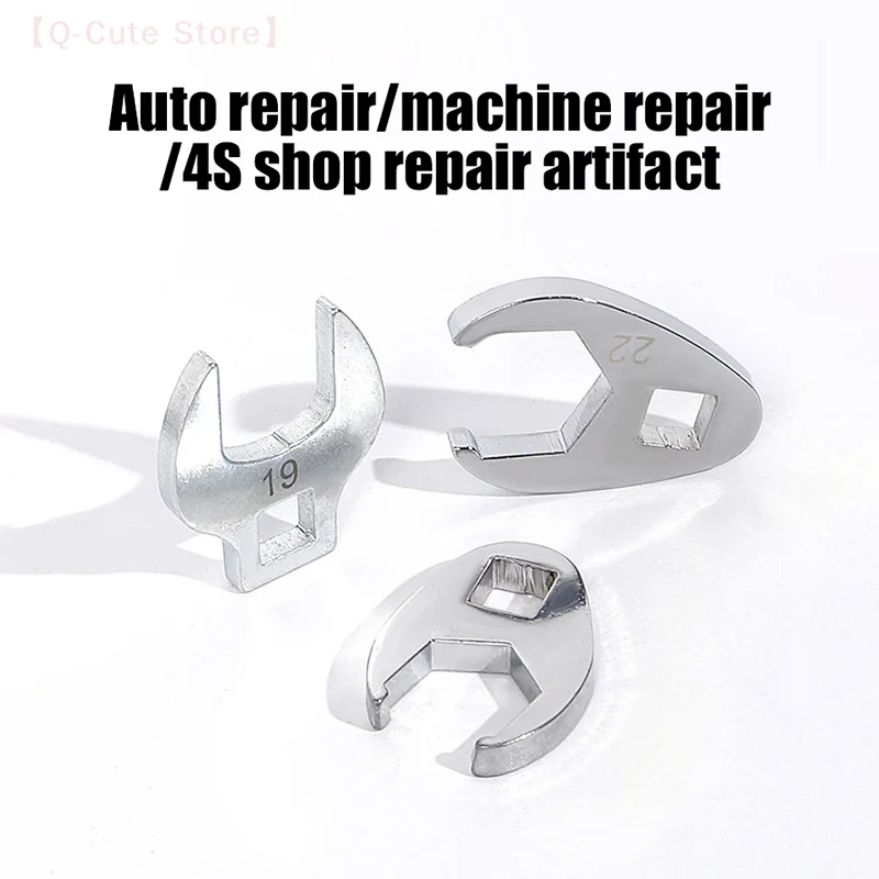 10Pcs 3/8 Inch Drive Crowfoot Wrench Set 10 To 22mm Metric Open End For Torque Wrench Keys
10Pcs 3/8 Inch Drive Crowfoot Wrench Set 10 To 22mm Metric Open End For Torque Wrench Keys