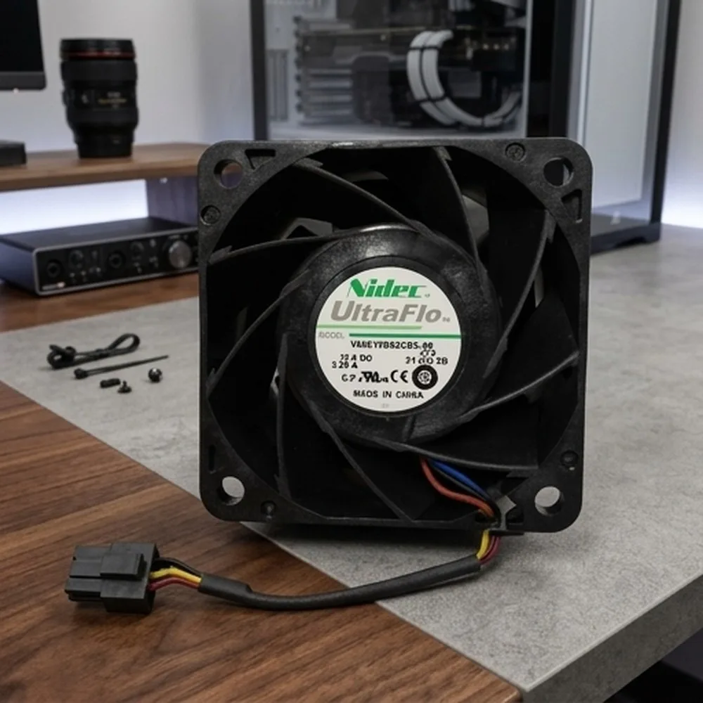 For NIDEC V60E12BS2CB5-08 DC12V 2.5A 4-Pin Silent Cooling Fan
For NIDEC V60E12BS2CB5-08 DC12V 2.5A 4-Pin Silent Cooling Fan