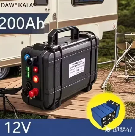 12V 200Ah lithium iron phosphate battery/with a lifespan of about 5-8 years/overcharge and over discharge protection/waterproof
12V 200Ah lithium iron phosphate battery/with a lifespan of about 5-8 years/overcharge and over discharge protection/waterproof