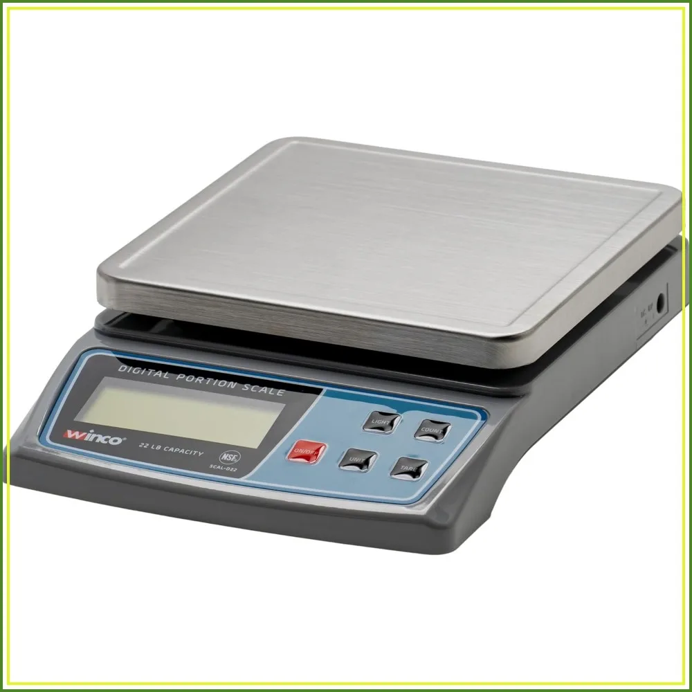 Digital Portion Scale for Kitchens, 6.5"
Digital Portion Scale for Kitchens, 6.5"