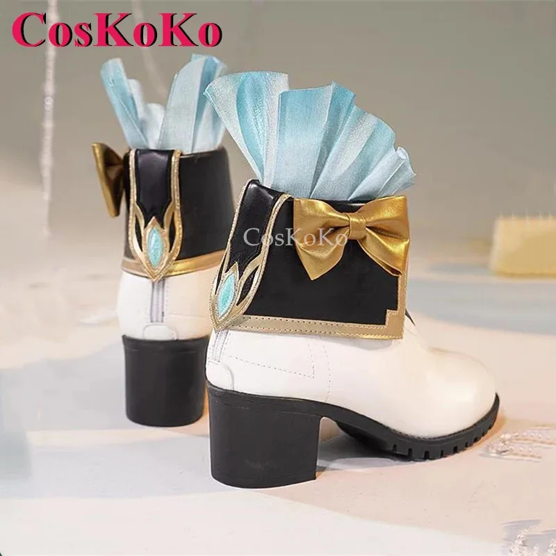 CosKoKo Firefly Shoes Косплей Горячая игра Honkai: Star Rail Модные универсальные женские туфли на высоком каблуке Повседневная одежда Аксессуары для ролевых игр Новинка 
CosKoKo Firefly Shoes Косплей Горячая игра Honkai: Star Rail Модные универсальные женские туфли на высоком каблуке Повседневная одежда Аксессуары для ролевых игр Новинка