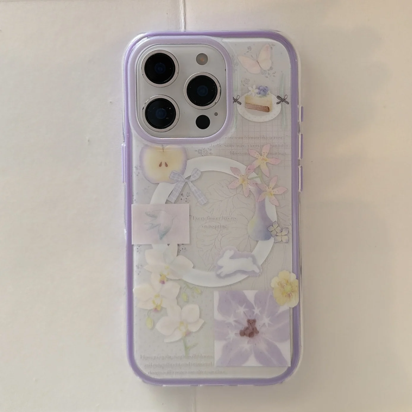 Magnetic Two-in-One Purple Lily Flower Compatible with iPhone Case for Camera Button and Double Layer Anti-Drop Protection PHONE
Magnetic Two-in-One Purple Lily Flower Compatible with iPhone Case for Camera Button and Double Layer Anti-Drop Protection PHONE