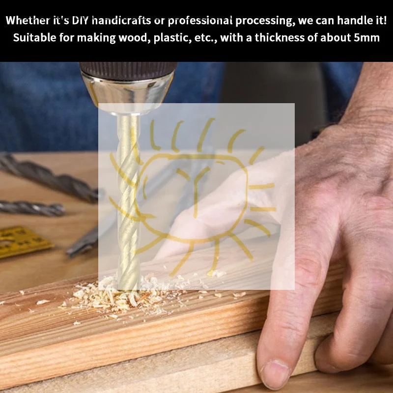 13 шт., набор спиральных сверл 1,5-6,5 мм, набор метрических сверл, деревообрабатывающие инструменты по металлу, инструменты для керамической плитки, стекла, мрамора, бетона 
13 шт., набор спиральных сверл 1,5-6,5 мм, набор метрических сверл, деревообрабатывающие инструменты по металлу, инструменты для керамической плитки, стекла, мрамора, бетона