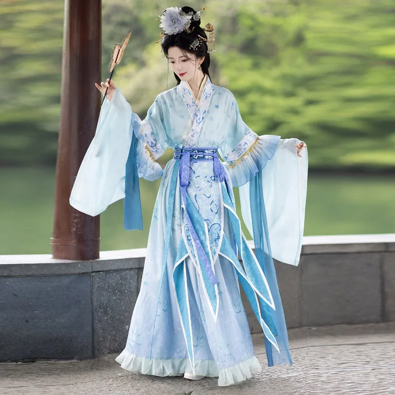 Wei Jinfeng improved Hanfu women's new shawl heavy industry waist seal daily can wear Chinese style fairy clothes
Wei Jinfeng improved Hanfu women's new shawl heavy industry waist seal daily can wear Chinese style fairy clothes