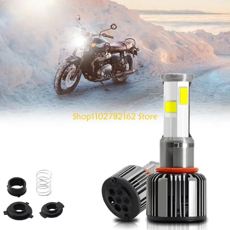 547B H49003 Fanless LED Bulb White High Low Beam Motorcycles Headlight Bright
547B H49003 Fanless LED Bulb White High Low Beam Motorcycles Headlight Bright