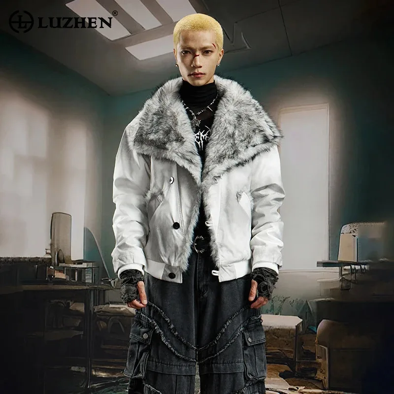 LUZHEN 2025, новая зима, окрашенная в галстук винтажная утолщенная теплая куртка-парка с меховой подкладкой, мужская модная уличная одежда, красивое стеганое пальто JY4936
LUZHEN 2025, новая зима, окрашенная в галстук винтажная утолщенная теплая куртка-парка с меховой подкладкой, мужская модная уличная одежда, красивое стеганое пальто JY4936