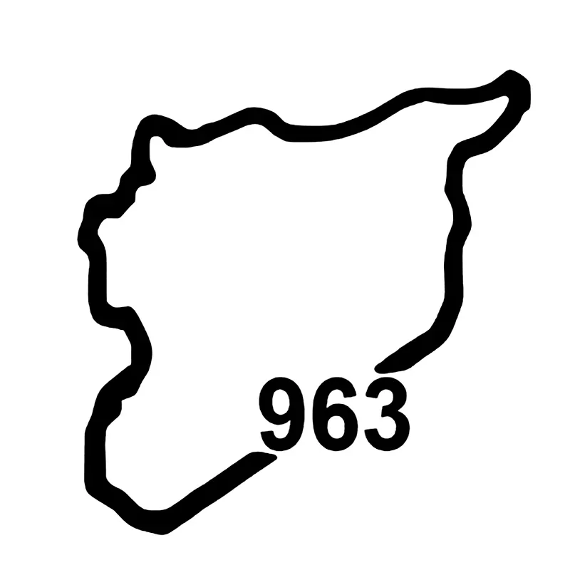 Car Sticker for SYRIA Map 963 Outline Vinyl Decal Waterproof Auto Decors on Carbody Bumper Rear Window
Car Sticker for SYRIA Map 963 Outline Vinyl Decal Waterproof Auto Decors on Carbody Bumper Rear Window