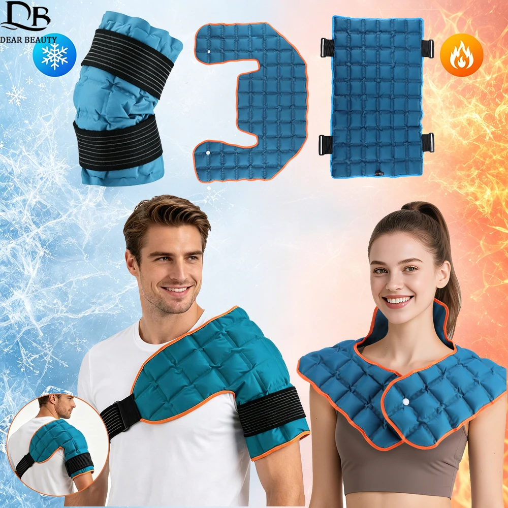 Large Ice Pack For Back/Waist/Knee/Shoulder Reusable Hot And Cold Compress Gel Pad Sports Injury Care Swelling Bruise Ice Wrap
Large Ice Pack For Back/Waist/Knee/Shoulder Reusable Hot And Cold Compress Gel Pad Sports Injury Care Swelling Bruise Ice Wrap