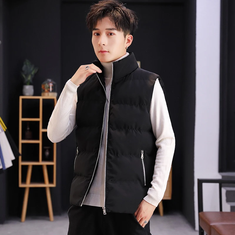 2023 Winter High Quality Brand Tank Top for Men's Autumn And Winter Leisure Comfort Sleeveless Solid Color Thickened Cotton Vest
2023 Winter High Quality Brand Tank Top for Men's Autumn And Winter Leisure Comfort Sleeveless Solid Color Thickened Cotton Vest