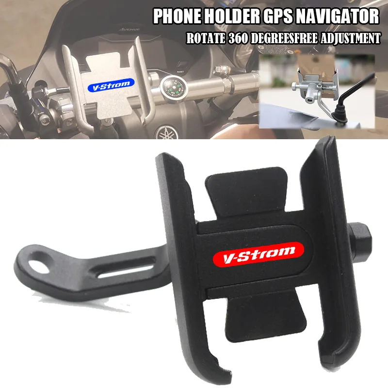For SUZUKI V-STROM 800 DE 1050 1000 VSTROM 800DE DL1050 DL1000 DL650 DL250 Motorcycle Accessories Mobile Phone Holder GPS Stand
For SUZUKI V-STROM 800 DE 1050 1000 VSTROM 800DE DL1050 DL1000 DL650 DL250 Motorcycle Accessories Mobile Phone Holder GPS Stand