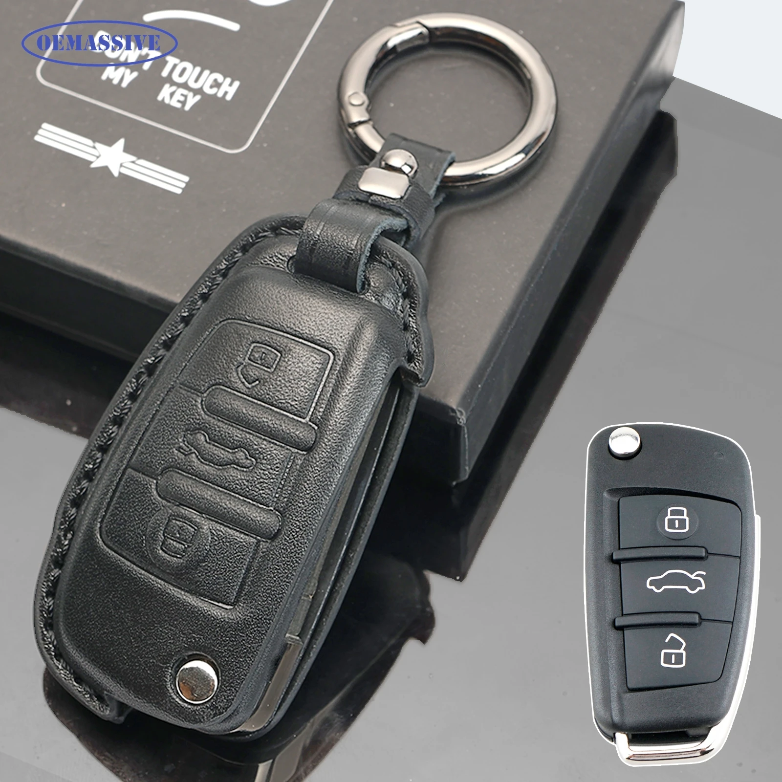 3-кнопочный чехол для дистанционного смарт-раскладушка из натуральной кожи с дистанционным управлением, чехол-держатель для Audi A2 A3 A4 A6 A6L A8 Q7 TT Quattro RS6 Q3
3-кнопочный чехол для дистанционного смарт-раскладушка из натуральной кожи с дистанционным управлением, чехол-держатель для Audi A2 A3 A4 A6 A6L A8 Q7 TT Quattro RS6 Q3