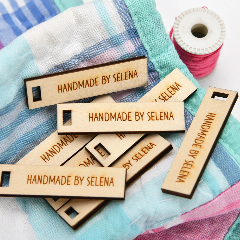 Laser-Cut Custom Wooden Tags - 3mm Eco-Friendly Labels for Scarves, Bags, DIY Crafts, Gifts, Multi-Size Options (12.5x50mm)
Laser-Cut Custom Wooden Tags - 3mm Eco-Friendly Labels for Scarves, Bags, DIY Crafts, Gifts, Multi-Size Options (12.5x50mm)