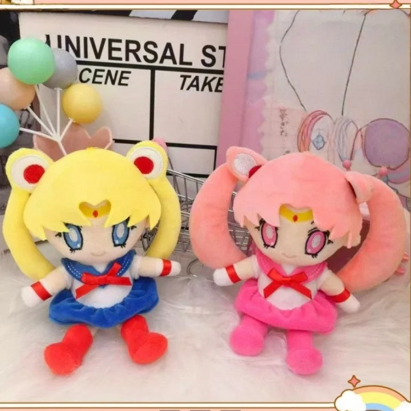 About 15Cm Anime Tsukino Usagi Chibiusa Sailor Suit Pp Cotton Filling Plush Keychain Canvas Bag Hanging Decoration Couple Gift
About 15Cm Anime Tsukino Usagi Chibiusa Sailor Suit Pp Cotton Filling Plush Keychain Canvas Bag Hanging Decoration Couple Gift