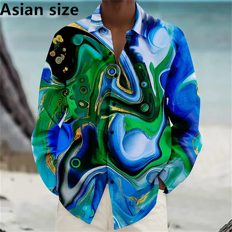 3D Print Colorful Pattern Shirts Spring Autumn Fashion Trend Personality Long Sleeve Shirt Loose Streetwear Y2k Mens Clothing
3D Print Colorful Pattern Shirts Spring Autumn Fashion Trend Personality Long Sleeve Shirt Loose Streetwear Y2k Mens Clothing