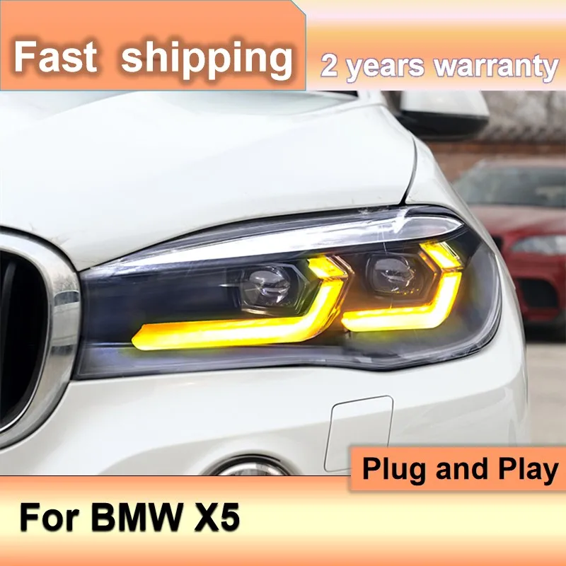 Car Styling for BMW X5 F15 X6 F16 LED Headlight 2013-2019 F85 E70 E71 DRL Turn Signal High Beam Projector Len BMW X5 Headlamp
Car Styling for BMW X5 F15 X6 F16 LED Headlight 2013-2019 F85 E70 E71 DRL Turn Signal High Beam Projector Len BMW X5 Headlamp