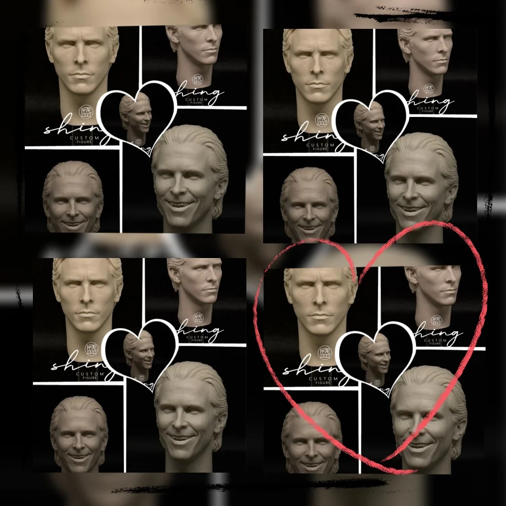 1/6 Classic Super Bat Hero Christian Bale Male Unpainted Head Carving Model Fit 12inchs Action Figure Body Model
1/6 Classic Super Bat Hero Christian Bale Male Unpainted Head Carving Model Fit 12inchs Action Figure Body Model