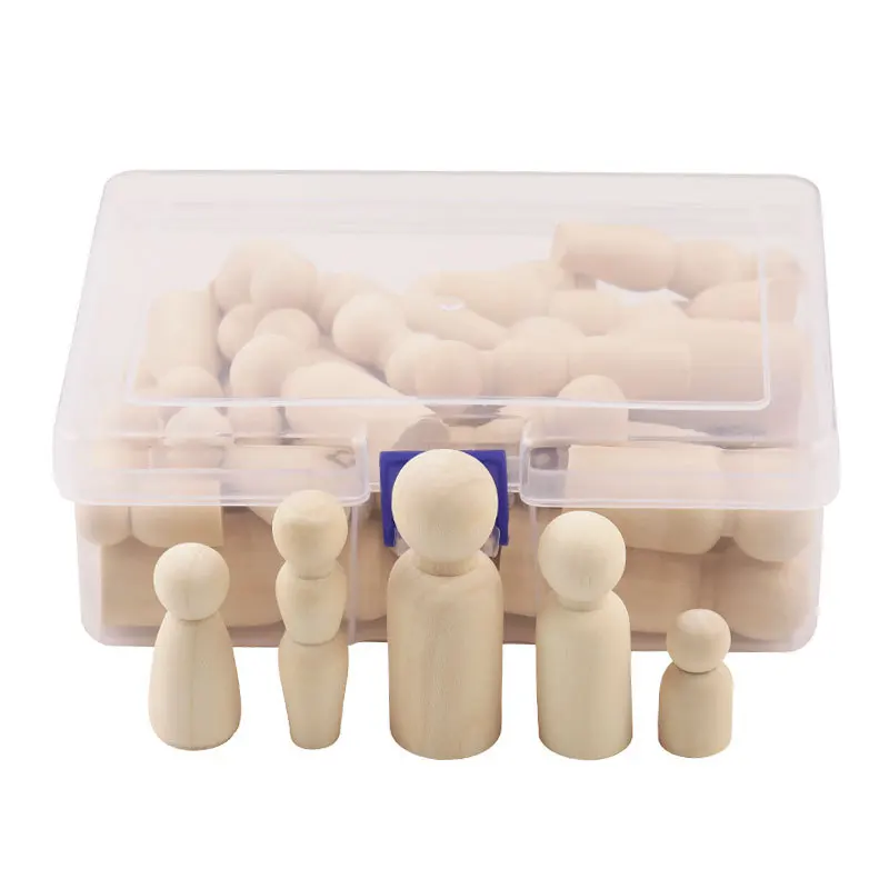 50Pcs Boxed Wooden Figurine Toy DIY Kids Painted Wooden Figurine Handmade Graffiti Gift Wooden Doll Tabletop Ornament Puzzle Toy
50Pcs Boxed Wooden Figurine Toy DIY Kids Painted Wooden Figurine Handmade Graffiti Gift Wooden Doll Tabletop Ornament Puzzle Toy