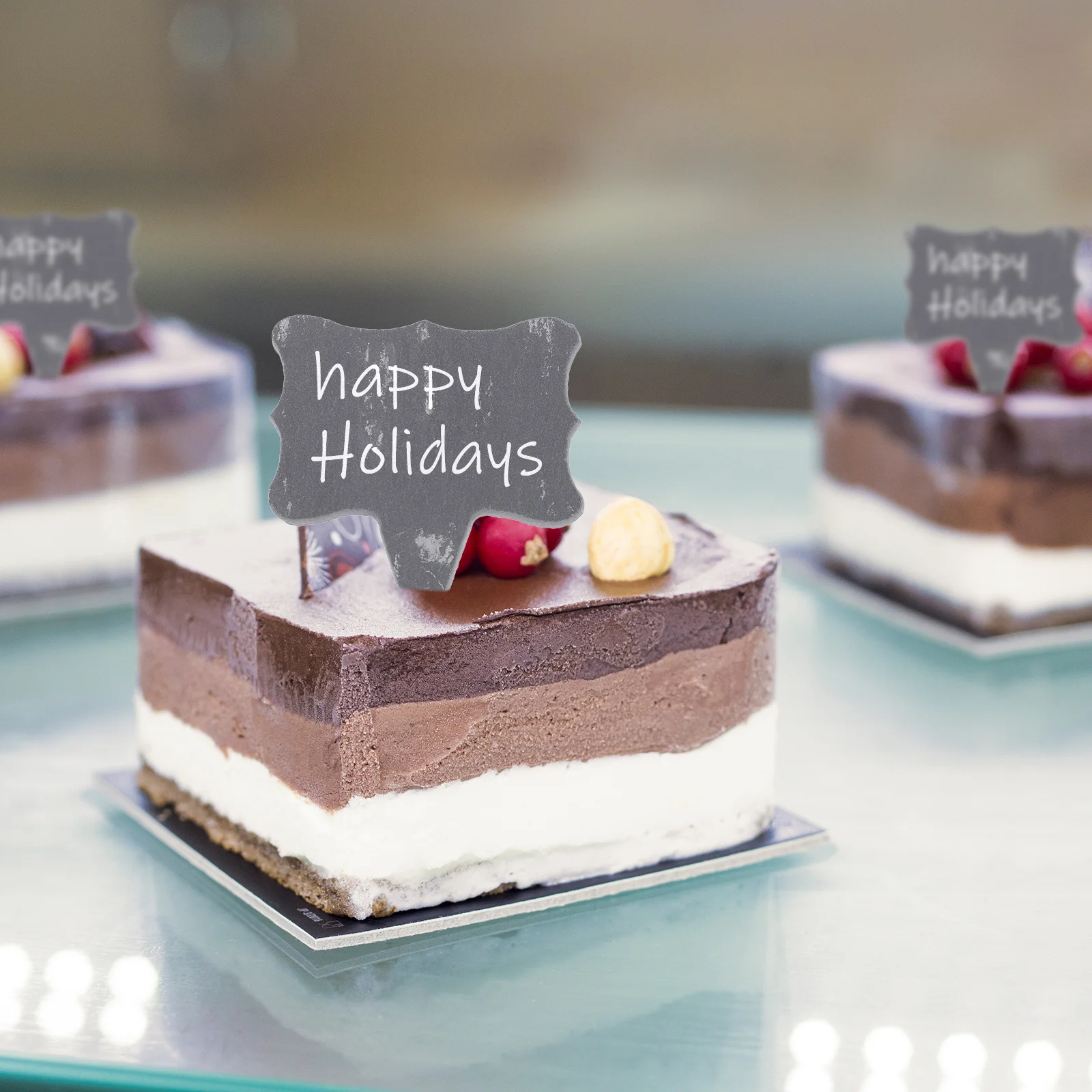 4Pcs Cake Toppers Elegant Chalkboard Signs Long Lasting Unique Cake Decor Cheese Toppers Cheese Inserts
4Pcs Cake Toppers Elegant Chalkboard Signs Long Lasting Unique Cake Decor Cheese Toppers Cheese Inserts