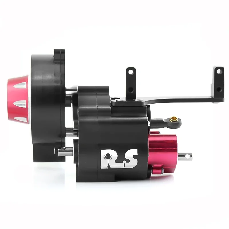 Metal 2 Speed Shiftable Transmission Gearbox For Axial SCX10 & SCX10 II III 1/10 RC Crawler Car Upgrades Parts
Metal 2 Speed Shiftable Transmission Gearbox For Axial SCX10 & SCX10 II III 1/10 RC Crawler Car Upgrades Parts