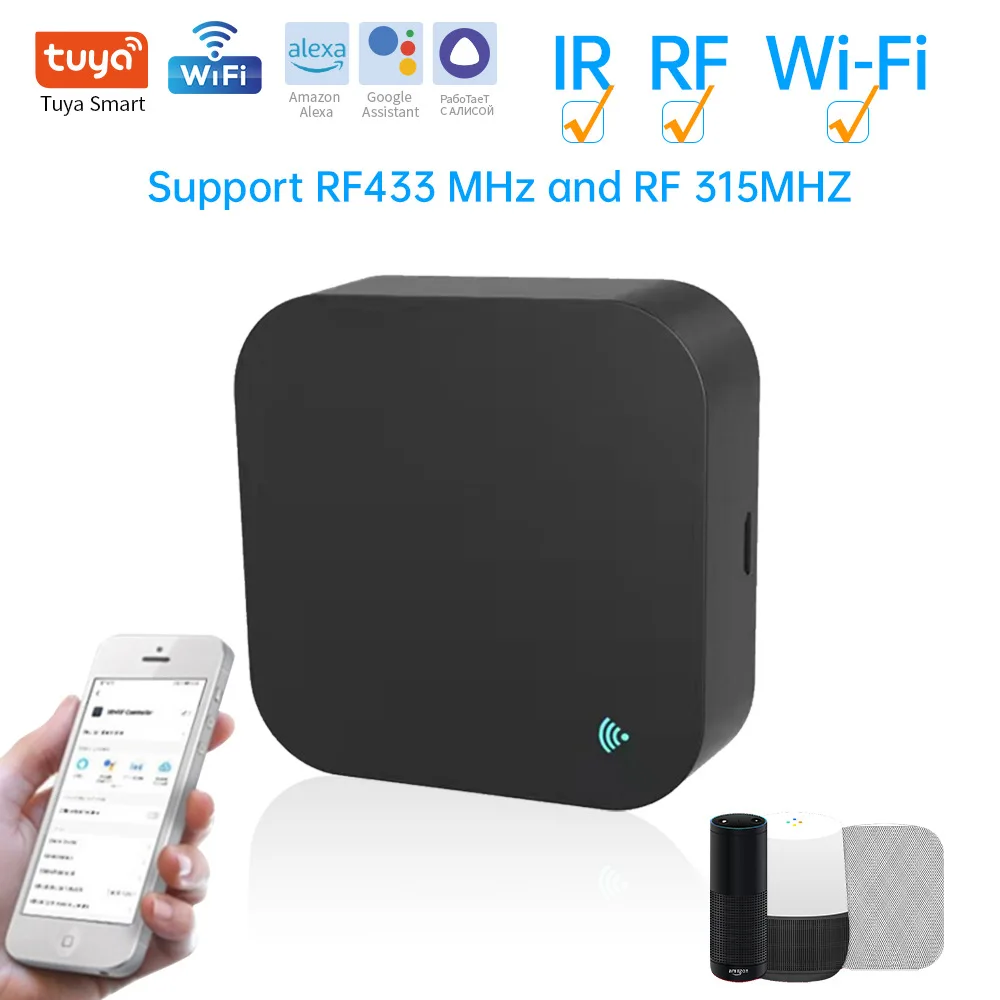 Zigbee IR Smart WIFI Remote Controller Remote Infrared Tuya Smart Home Control Universal for TV DVD AC Works Alexa Google Home
Zigbee IR Smart WIFI Remote Controller Remote Infrared Tuya Smart Home Control Universal for TV DVD AC Works Alexa Google Home